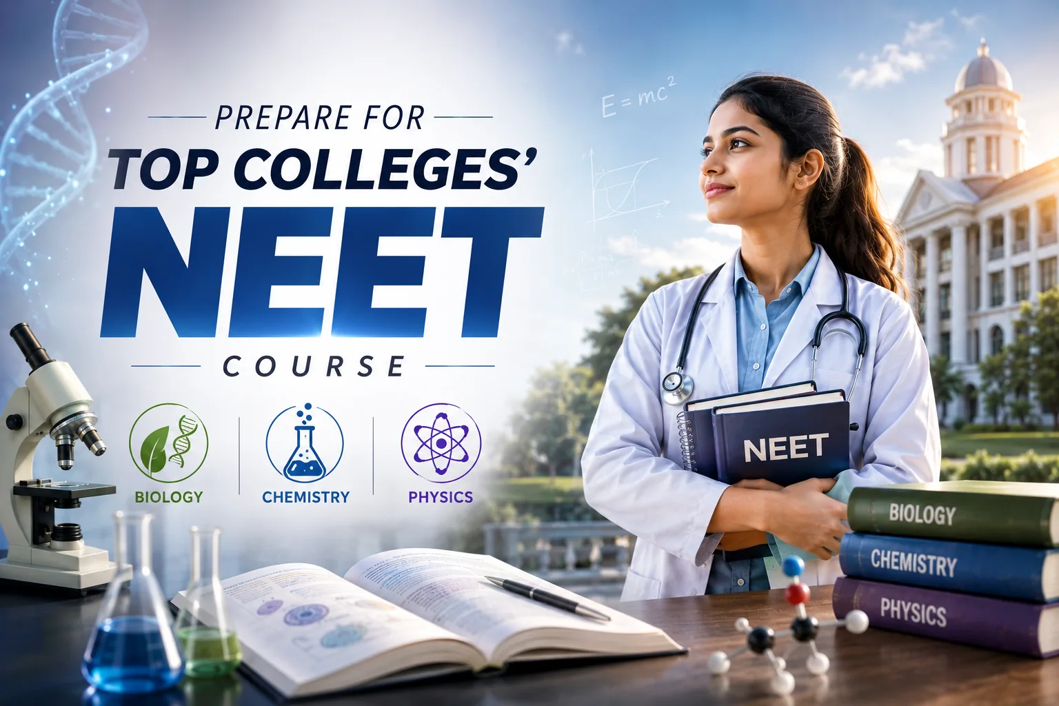 Student preparing for competitive exams